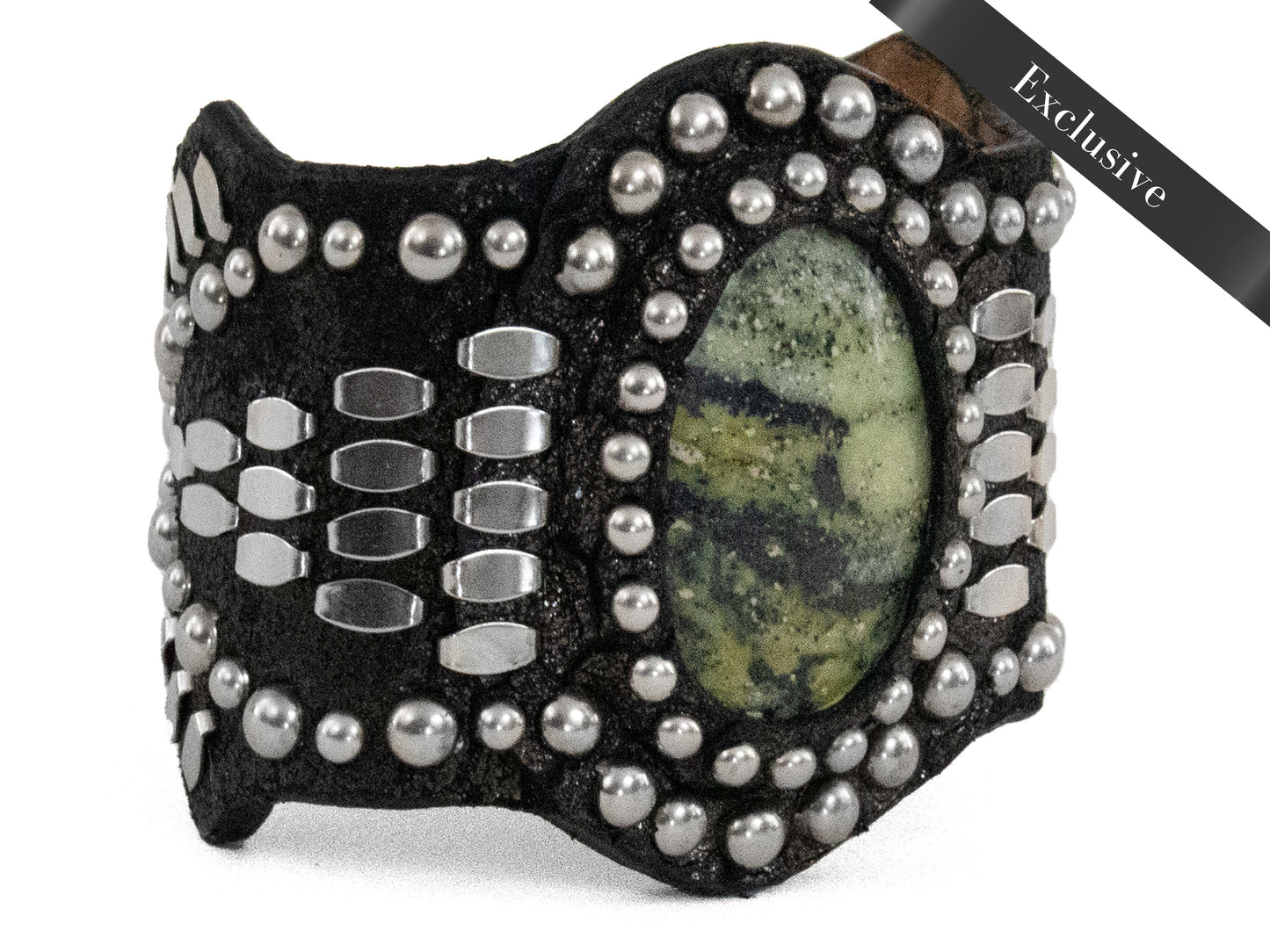 Reina Semi-precious Epidote Stone Bracelet