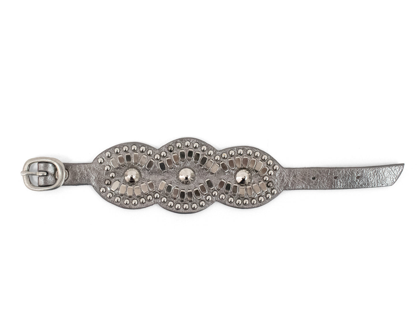 Topaz Mini Sculpted Buckle Bracelet