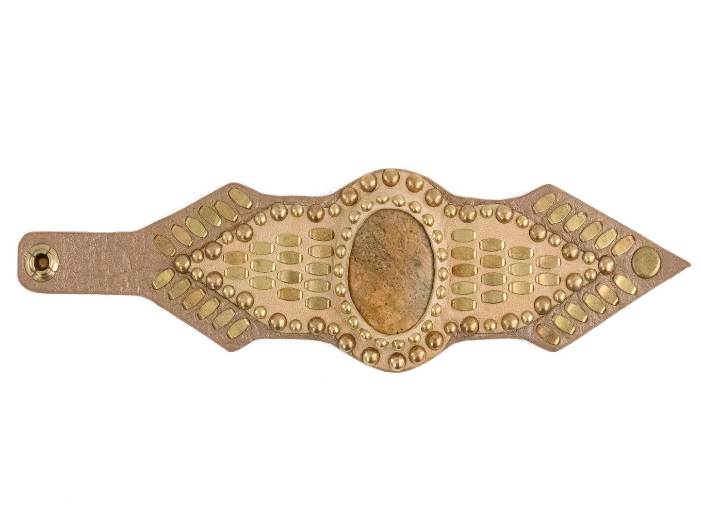 Reina Semi-precious Mexican Crazy Lace Stone Bracelet