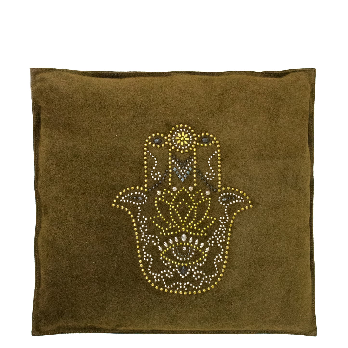 Hamsa Hand Pillow (Includes pillow insert) 20" x 20"