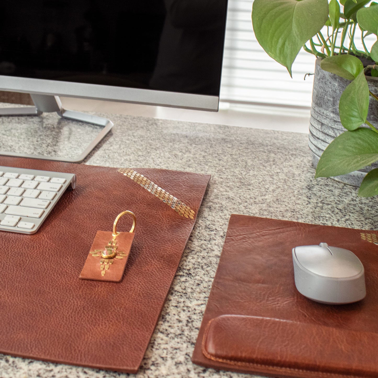 Cielo Semi-precious Stone Keychain