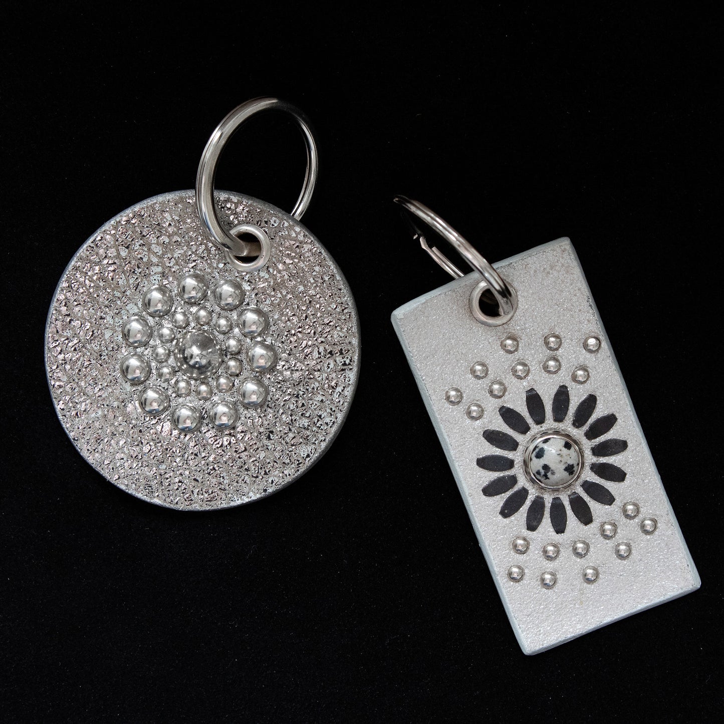 Sol Semi-precious Stone Keychain