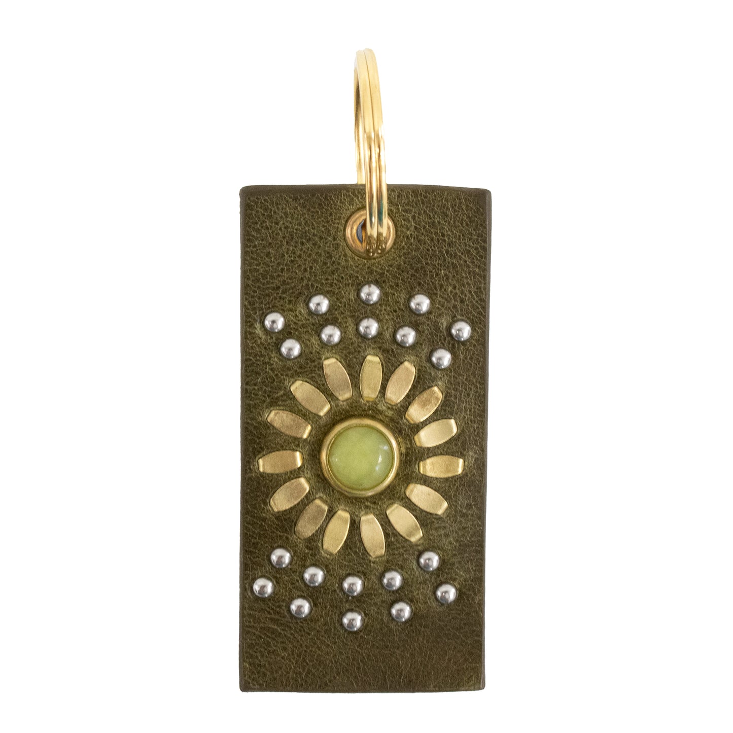 Sol Semi-precious Stone Keychain