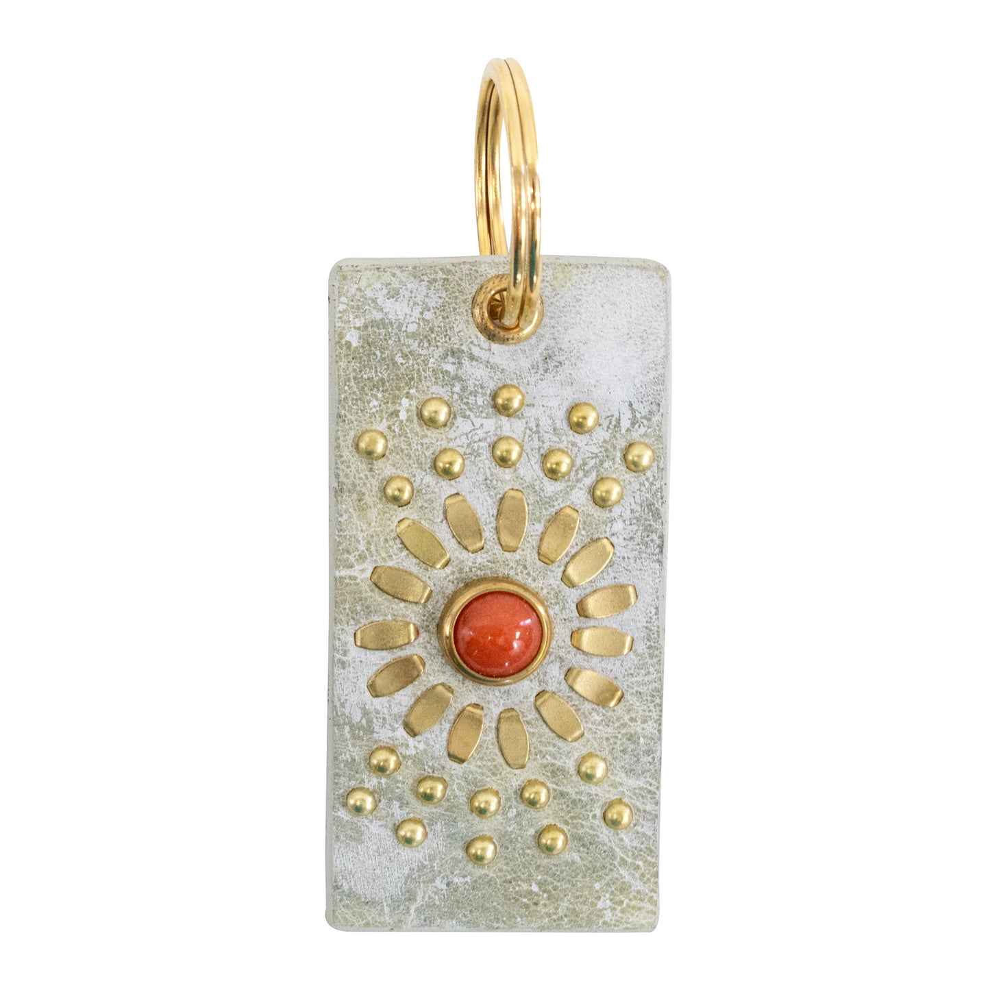 Sol Semi-precious Stone Keychain