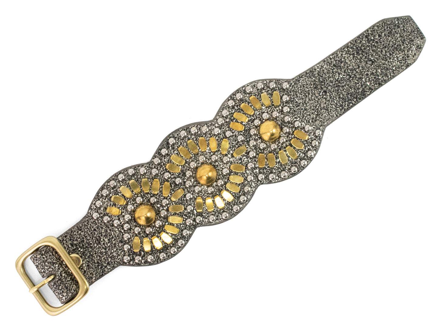 Tania Sculpted Buckle Bracelet