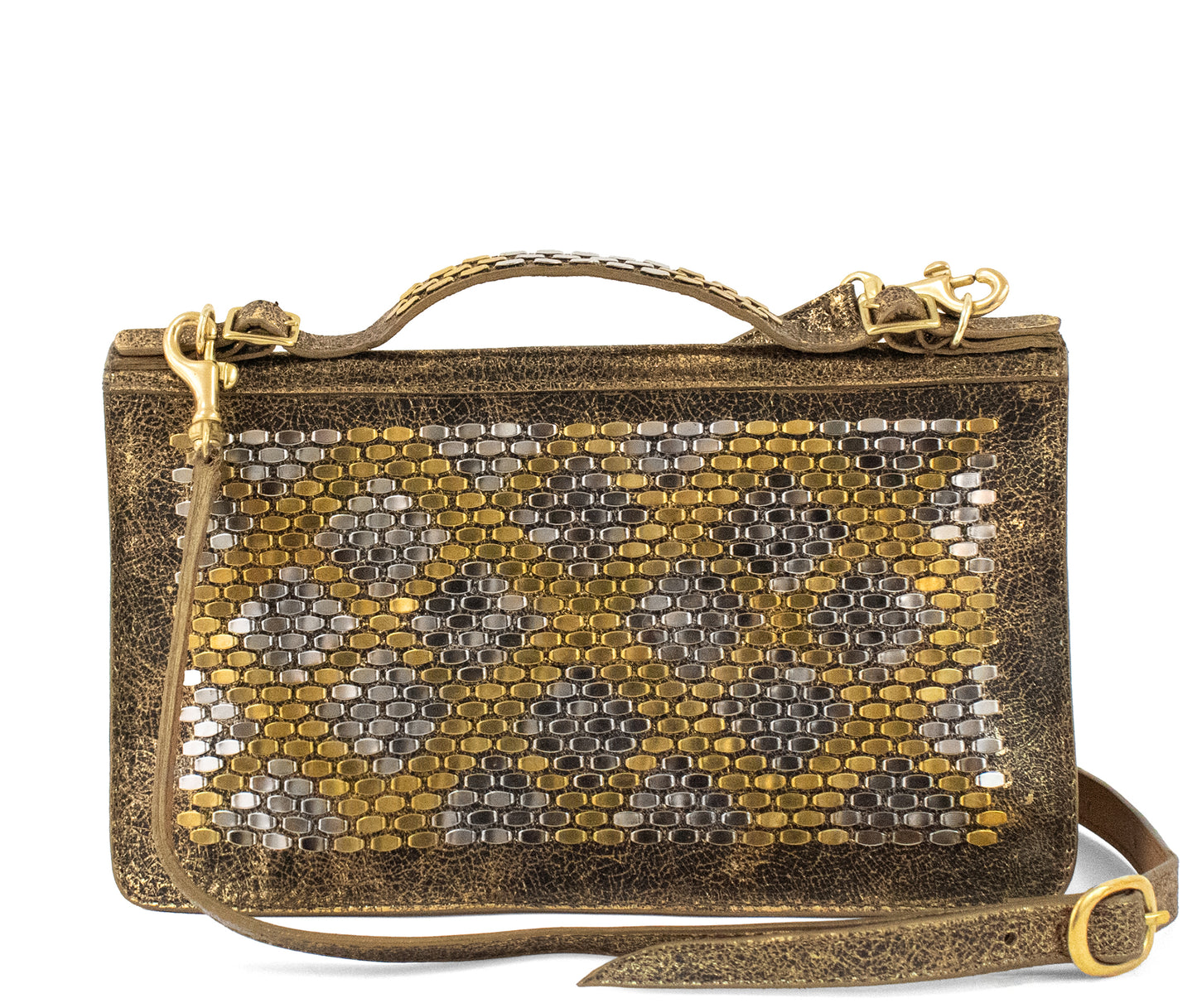 Zena Snake Clutch- Messenger