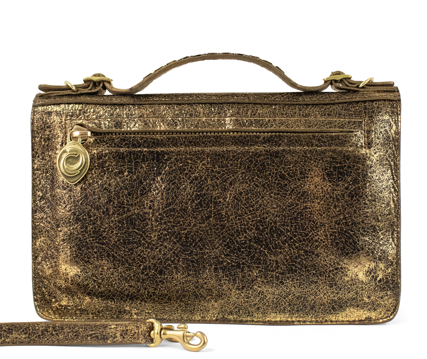 Zena Snake Clutch- Messenger