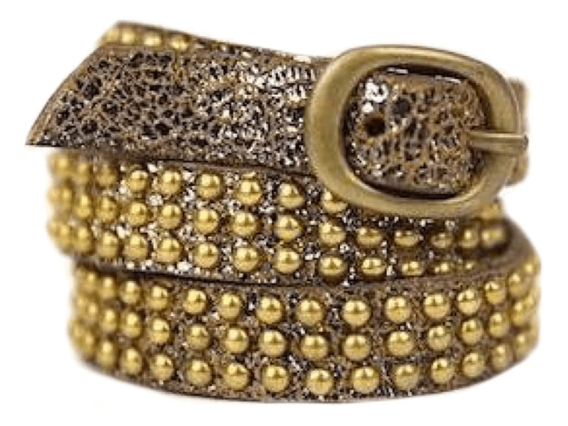 Athena .5" Triple Wrap Bracelet - Calleen Cordero