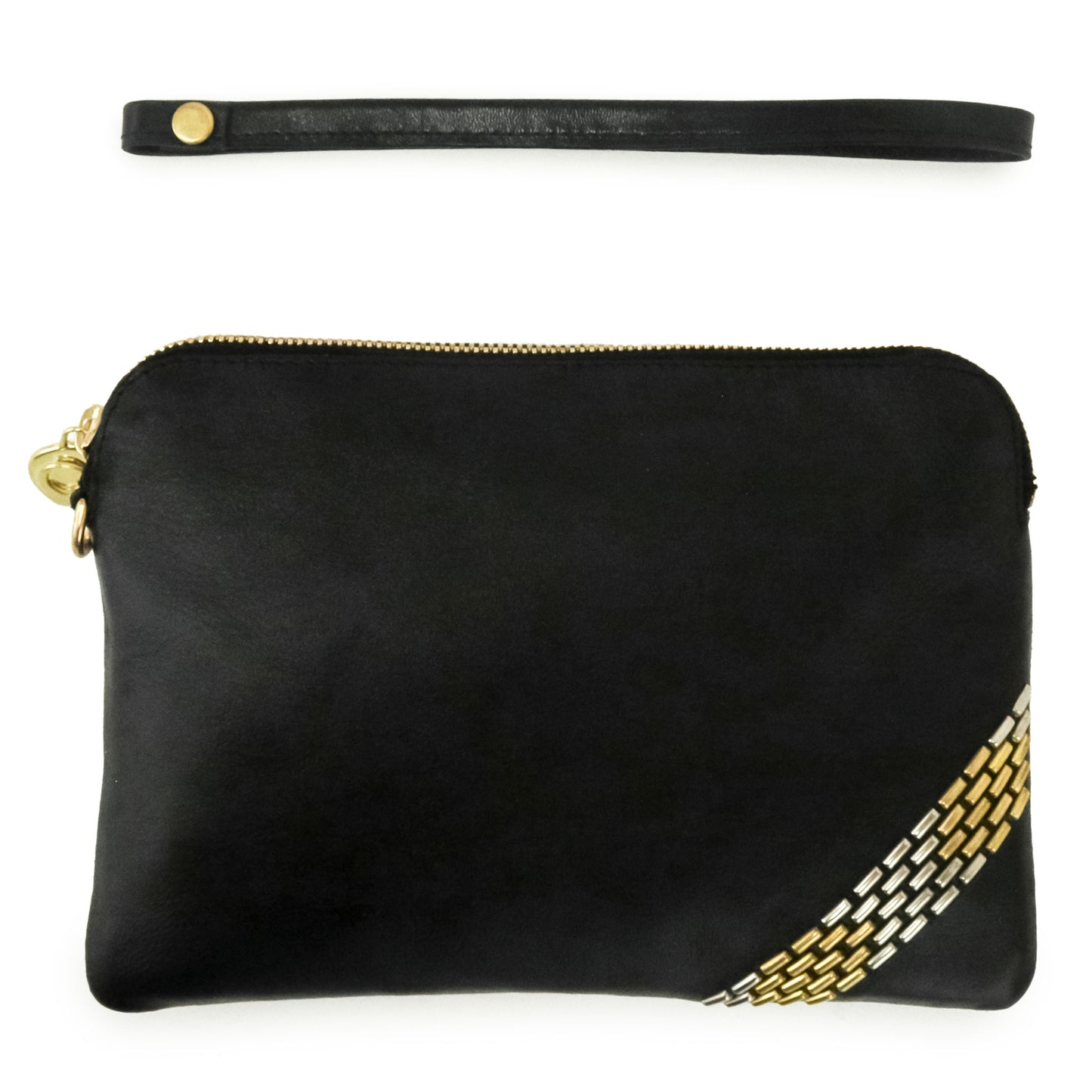 Emu Snake Wristlet Clutch