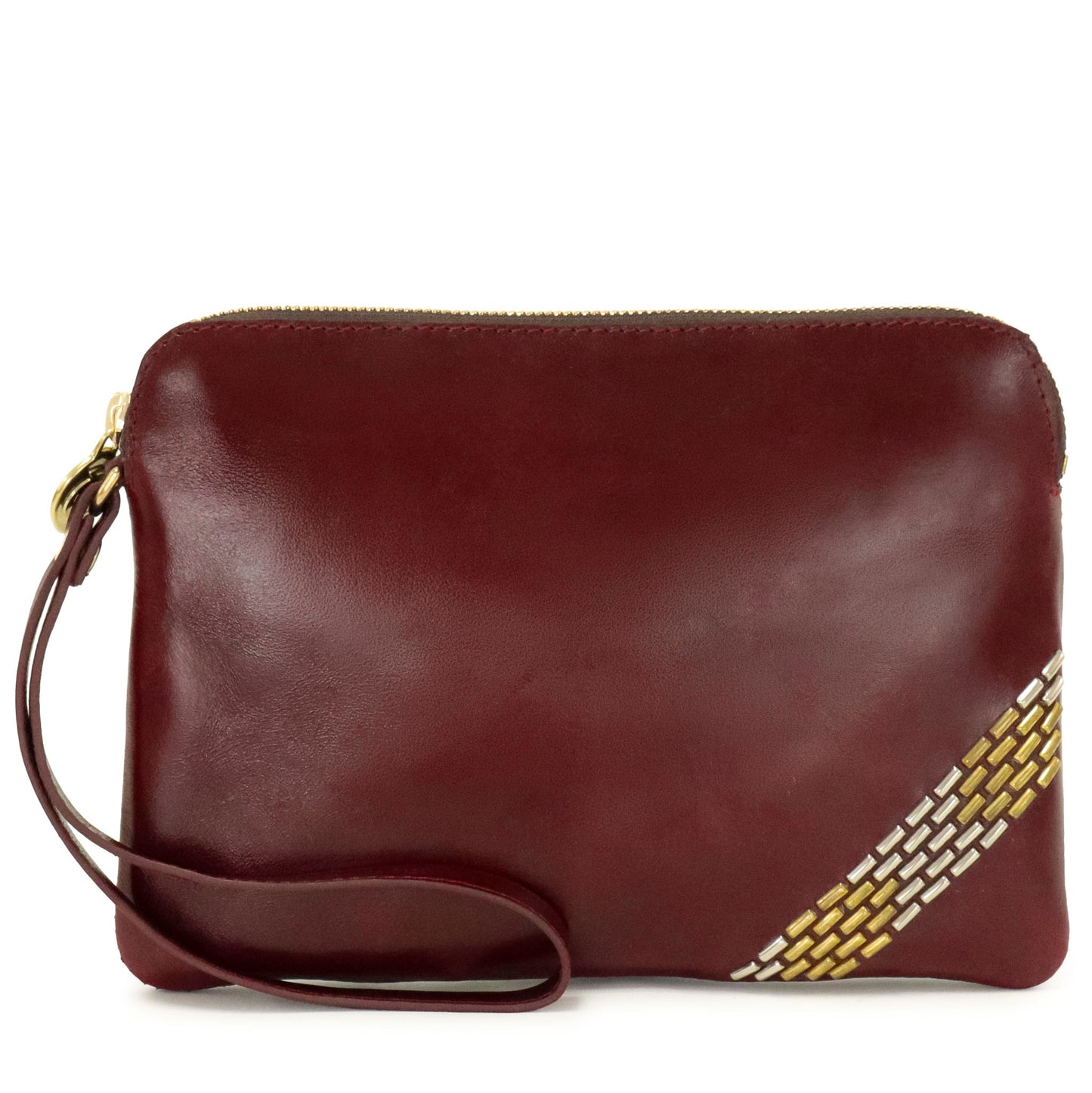 Emu Snake Wristlet Clutch