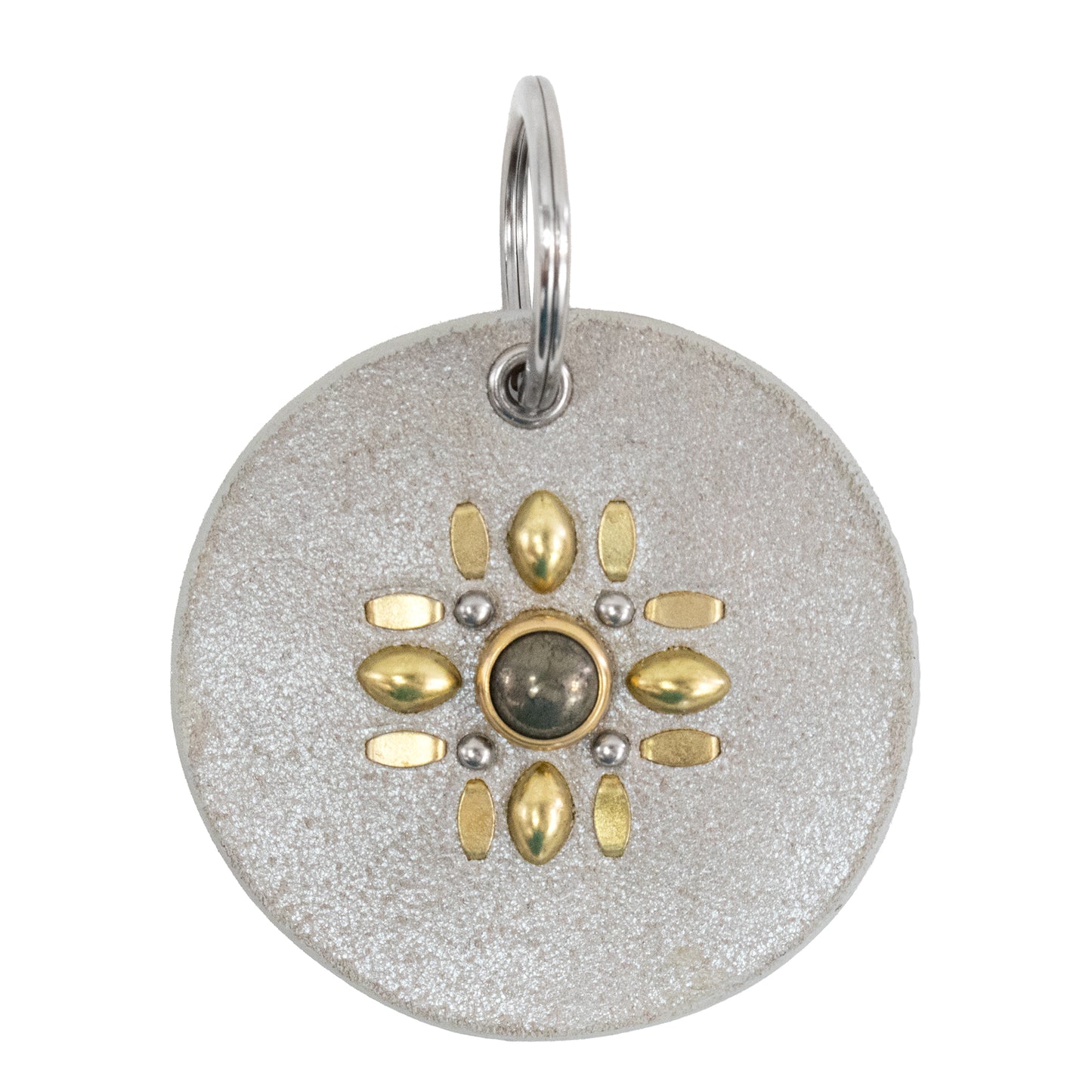 Iris Semi - Precious Stone Keychain