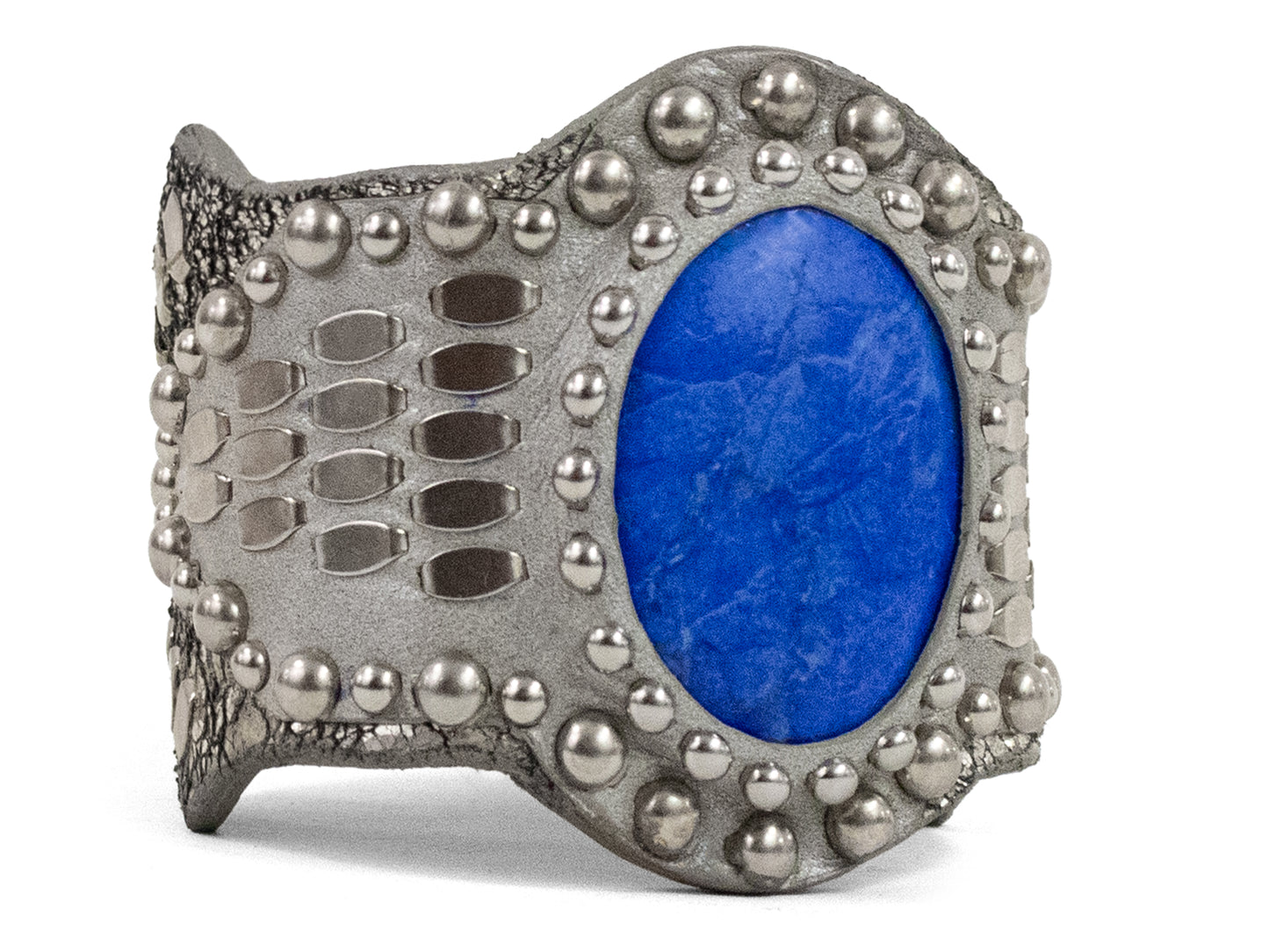 Reina Semi-precious Electric Blue Stone Bracelet