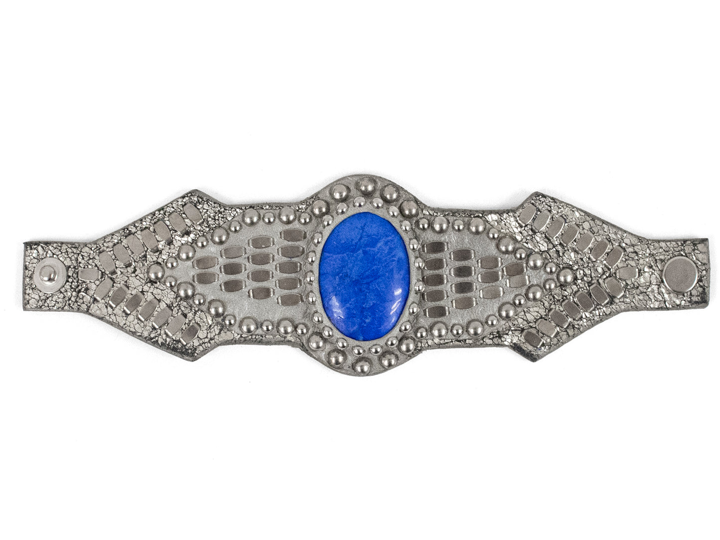 Reina Semi-precious Electric Blue Stone Bracelet