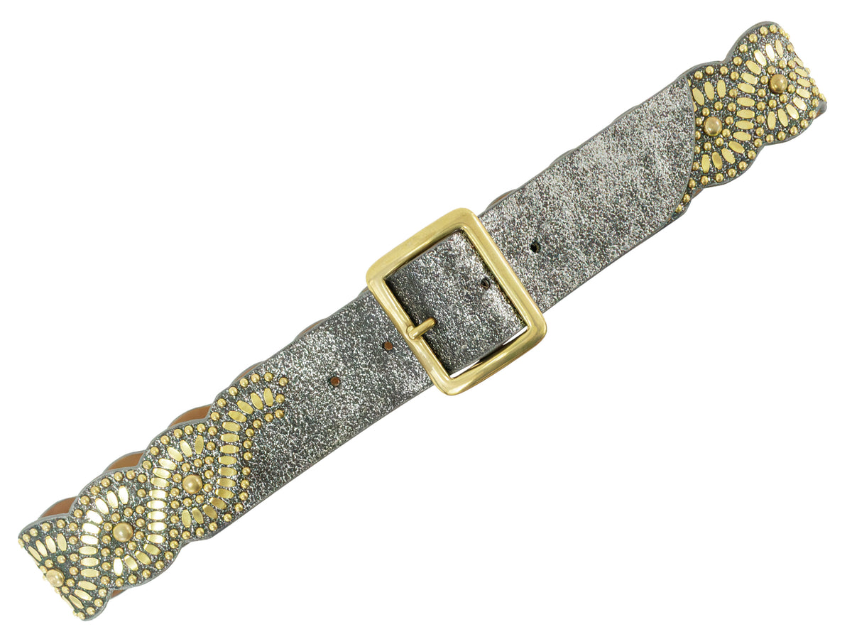 Topaz Sculpted 1.75" Belt