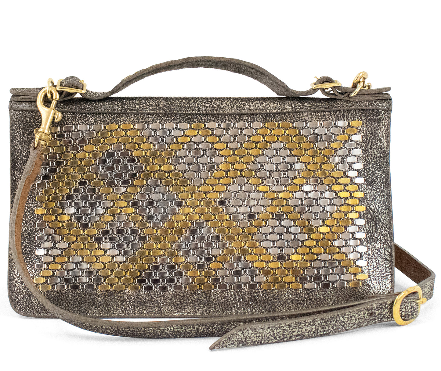 Zena Snake Clutch wallet- Messenger