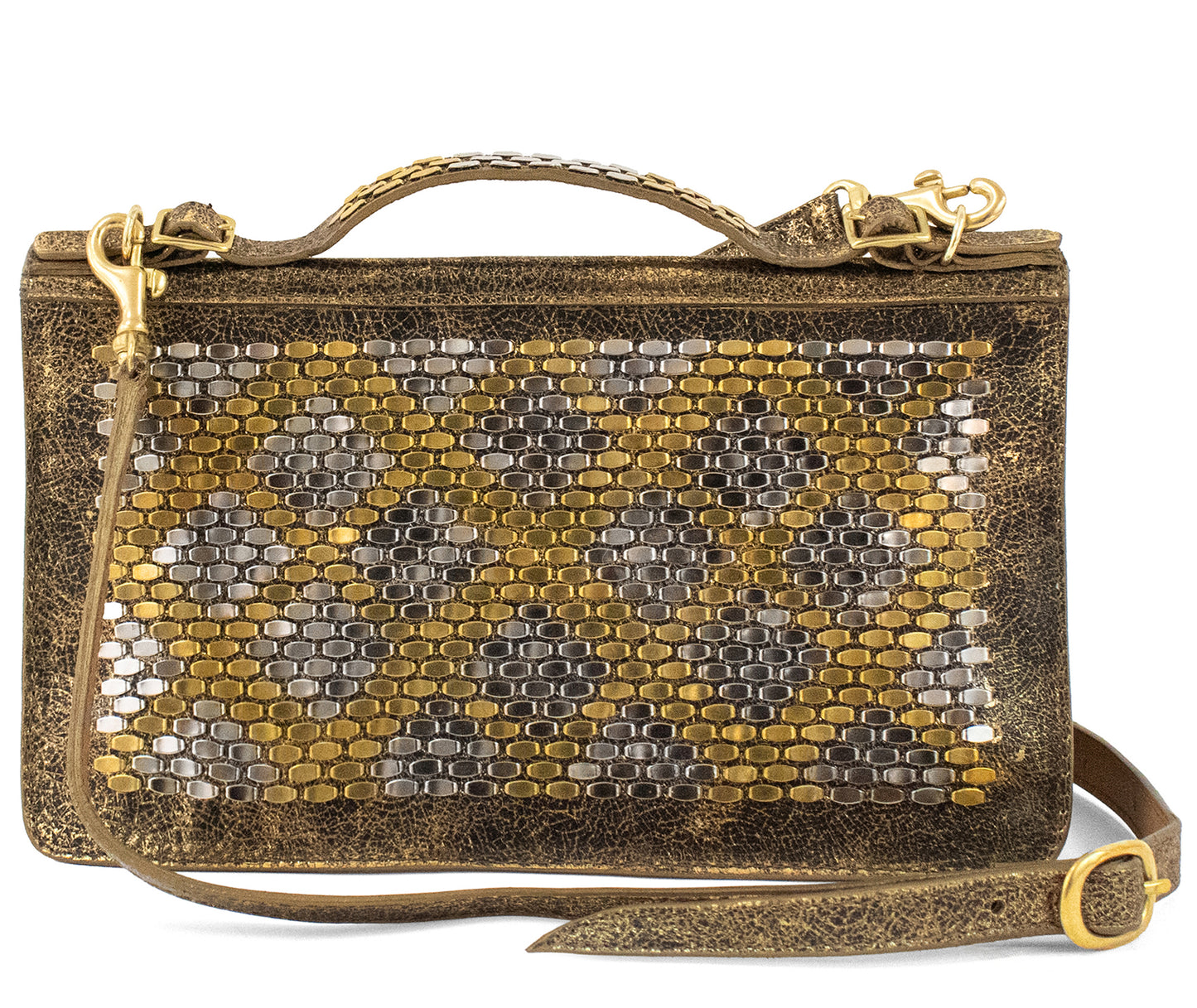 Zena Snake Clutch wallet- Messenger