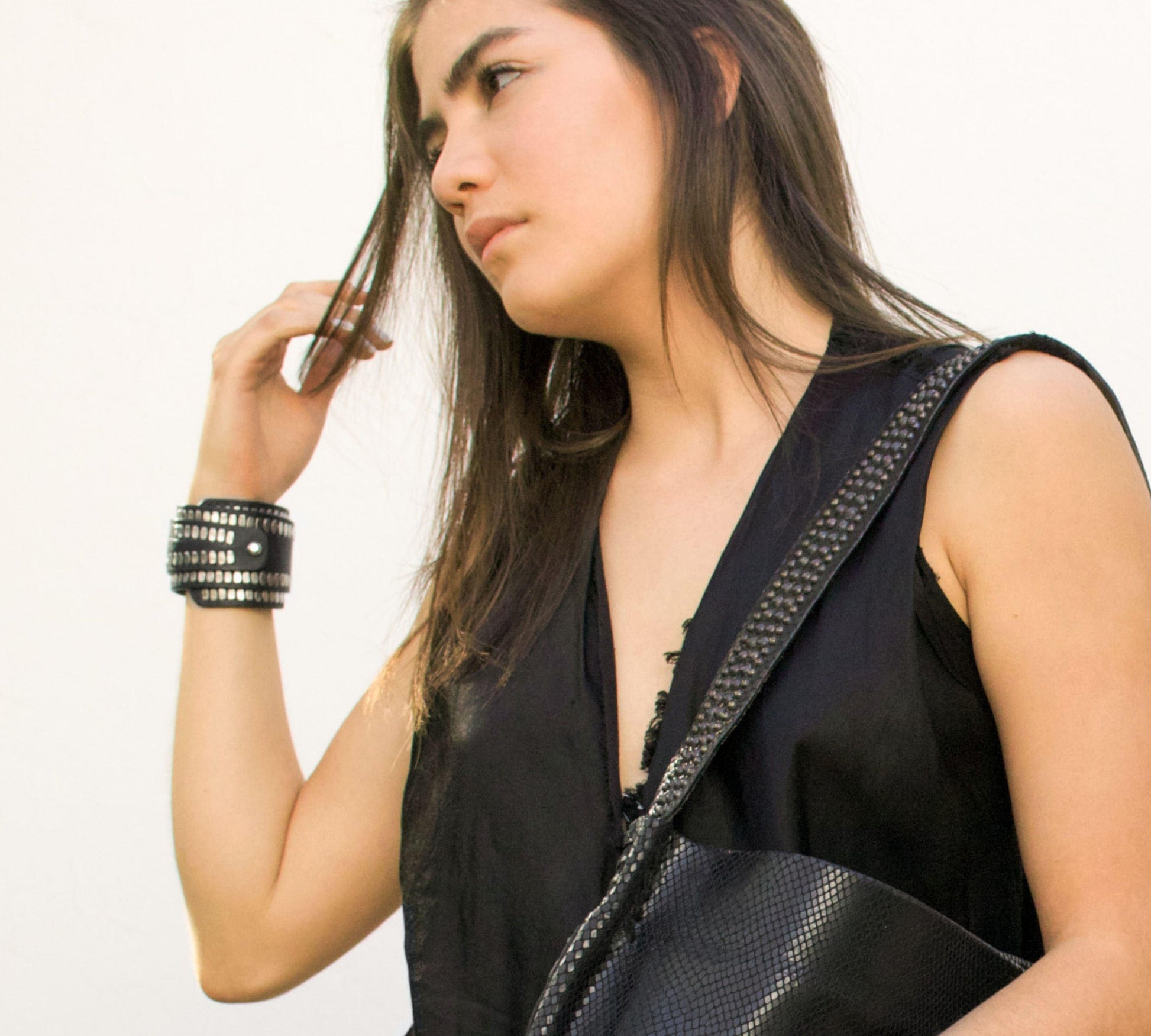 Amalia 2" Double Wrap Bracelet - Calleen Cordero