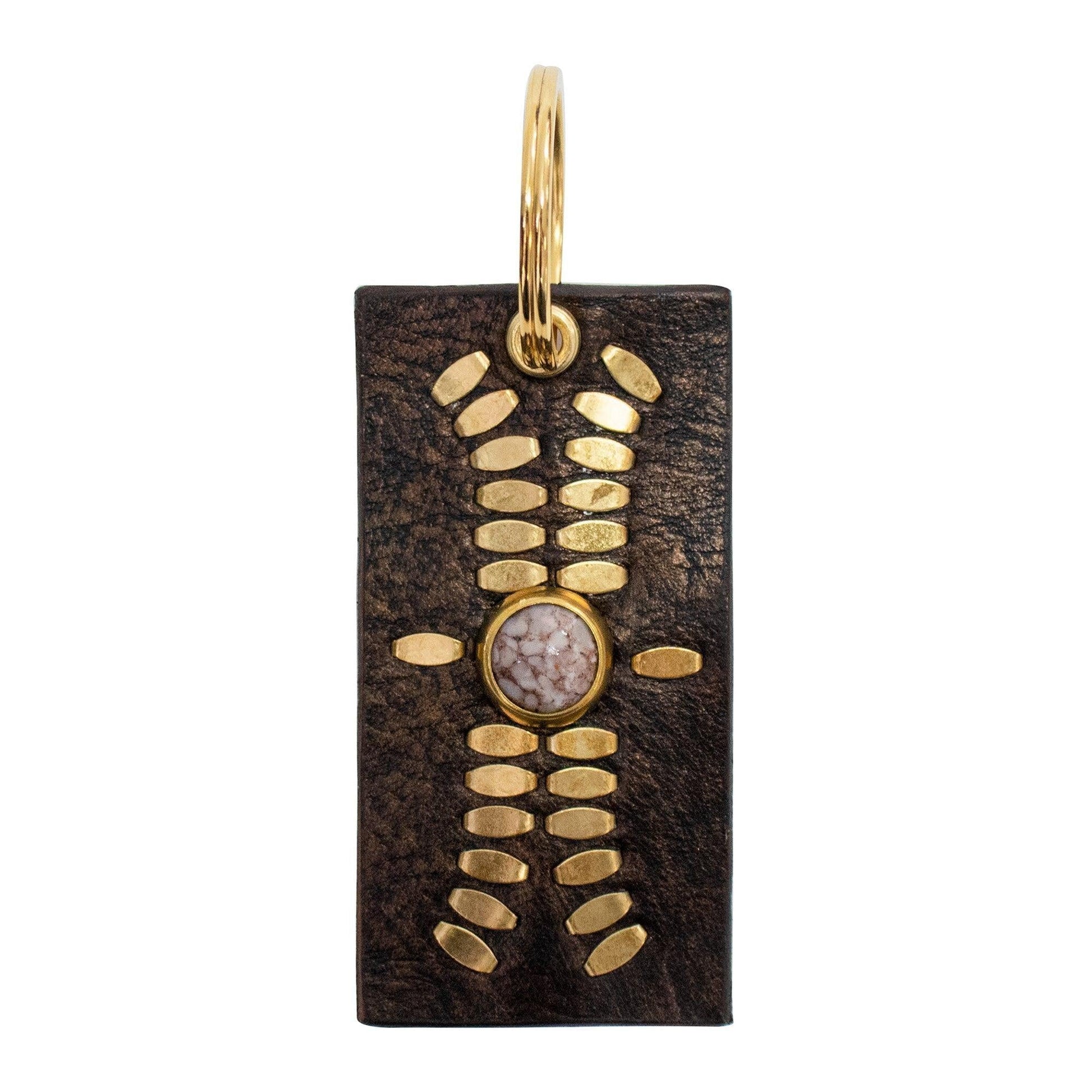 Dominic Semi-precious Stone Keychain - Calleen Cordero